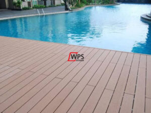 WPC Decking Kolam Renang Outdoor Denpasar Bali